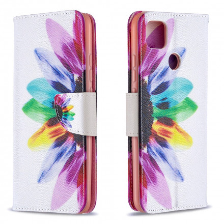 Housse Xiaomi Redmi 9C Fleur Aquarelle Housse Xiaomi Redmi 9C Fleur Aquarelle