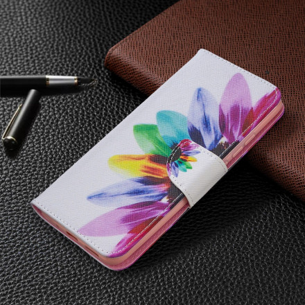 Housse Xiaomi Redmi 9C Fleur Aquarelle Housse Xiaomi Redmi 9C Fleur Aquarelle