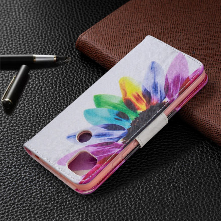 Housse Xiaomi Redmi 9C Fleur Aquarelle Housse Xiaomi Redmi 9C Fleur Aquarelle