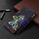 Housse Xiaomi redmi 9C Poche Zippée Papillons Housse Xiaomi redmi 9C Poche Zippée Papillons