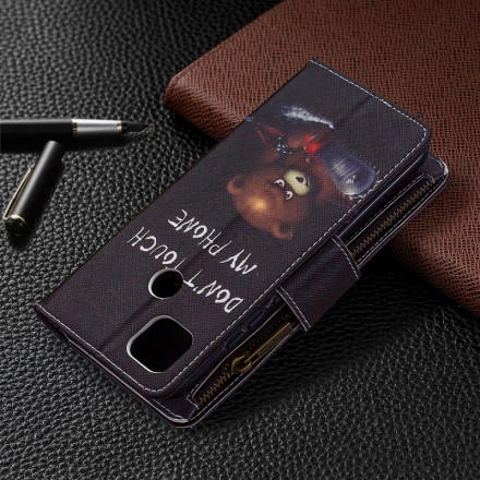 Housse Xiaomi Redmi 9C Poche Zippée Ours Housse Xiaomi Redmi 9C Poche Zippée Ours