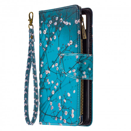 Housse Xiaomi Redmi 9C Poche Zippée Arbre Housse Xiaomi Redmi 9C Poche Zippée Arbre