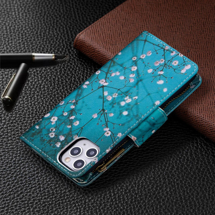 Housse iPhone 11 Pro Max Poche Zippée Arbre Housse iPhone 11 Pro Max Poche Zippée Arbre