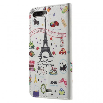 Housse iPhone 7 Plus J'adore Paris