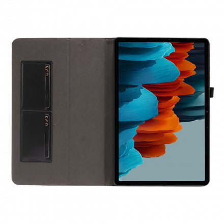 Étui Cuir Lisse Samsung Galaxy Tab S7 Étui Cuir Lisse Samsung Galaxy Tab S7