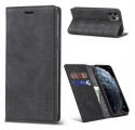 Flip Cover iPhone 11 Pro Max LC.IMEEKE Effet Cuir