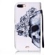 Housse iPhone 7 Plus Tête de Mort Fleurie Housse iPhone 7 Plus Tête de Mort Fleurie