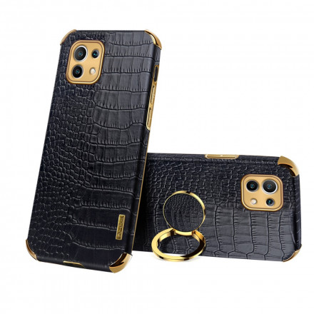 Coque Xiaomi Mi 11 X-CASE Effet Peau Crocodile