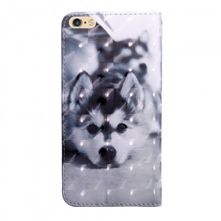 Housse iPhone SE 2 Louveteau à Lanière Housse iPhone SE 2 Louveteau à Lanière