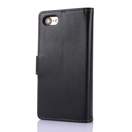 Housse iPhone SE 2 / 8 / 7 Multi-fonctions Porte-Monnaie Business Housse iPhone SE 2 / 8 / 7 Multi-fonctions Porte-Monnaie Business
