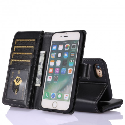 Housse iPhone SE 2 / 8 / 7 Multi-fonctions Porte-Monnaie Business Housse iPhone SE 2 / 8 / 7 Multi-fonctions Porte-Monnaie Business