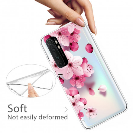 Coque Xiaomi Mi Note 10 Lite Fleur Rose Pure