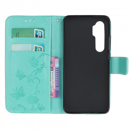 Housse Xiaomi Mi Note 10 Lite Papillons et Fleurs D'Asie
