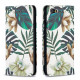 Flip Cover iPhone SE 2 / 8 / 7 Feuilles Flip Cover iPhone SE 2 / 8 / 7 Feuilles