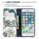 Flip Cover iPhone SE 2 / 8 / 7 Feuilles Flip Cover iPhone SE 2 / 8 / 7 Feuilles