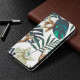 Flip Cover iPhone SE 2 / 8 / 7 Feuilles Flip Cover iPhone SE 2 / 8 / 7 Feuilles