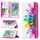 Flip Cover iPhone SE 2 / 8 / 7 Fleur Aquarelle Flip Cover iPhone SE 2 / 8 / 7 Fleur Aquarelle