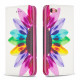 Flip Cover iPhone SE 2 / 8 / 7 Fleur Aquarelle Flip Cover iPhone SE 2 / 8 / 7 Fleur Aquarelle