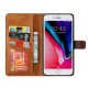 Housse iPhone SE 2 / 8 / 7 Porte-Carte Frontal avec Sangle Housse iPhone SE 2 / 8 / 7 Porte-Carte Frontal avec Sangle