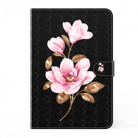 Housse Simili Cuir Samsung Galaxy Tab S7 Fleurs D'Arbre Housse Simili Cuir Samsung Galaxy Tab S7 Fleurs D'Arbre