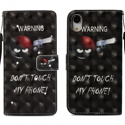 Housse iPhone XR Warning Housse iPhone XR Warning