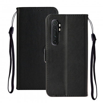 Housse Xiaomi Mi Note 10 Lite Solid Color Serie à Lanière Housse Xiaomi Mi Note 10 Lite Solid Color Serie à Lanière