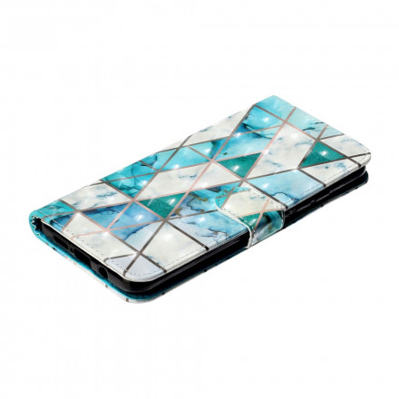 Housse Xiaomi Mi Note 10 Lite Marbre Light Spots à Lanière Housse Xiaomi Mi Note 10 Lite Marbre Light Spots à Lanière