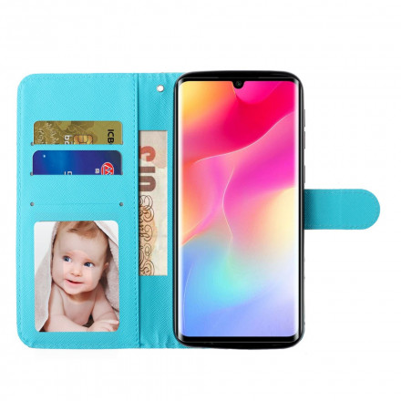 Housse Xiaomi Mi Note 10 Lite Marbre Light Spots à Lanière Housse Xiaomi Mi Note 10 Lite Marbre Light Spots à Lanière