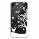 Coque iPhone XR Cerf et Flocons de Neige Coque iPhone XR Cerf et Flocons de Neige