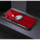 Coque iPhone XR Verre Trempé Anneau-Support Coque iPhone XR Verre Trempé Anneau-Support