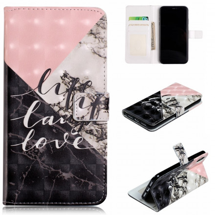 Housse iPhone XR Life Laugh Love Housse iPhone XR Life Laugh Love