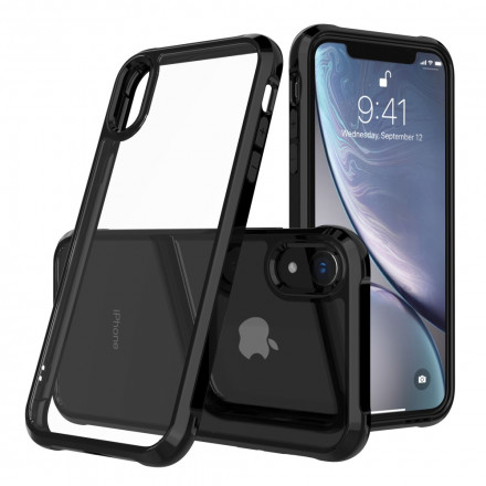 Coque iPhone XR Transparente LEEU Coussins Protecteurs Coque iPhone XR Transparente LEEU Coussins Protecteurs