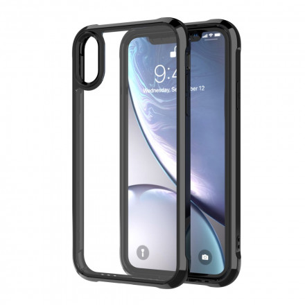 Coque iPhone XR Transparente LEEU Coussins Protecteurs Coque iPhone XR Transparente LEEU Coussins Protecteurs
