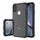 Coque iPhone XR Transparente LEEU Coussins Protecteurs Coque iPhone XR Transparente LEEU Coussins Protecteurs