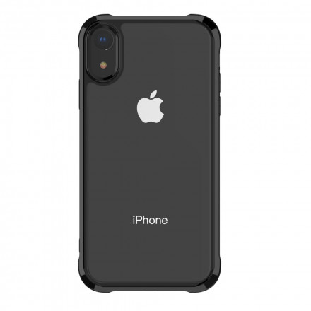 Coque iPhone XR Transparente LEEU Coussins Protecteurs Coque iPhone XR Transparente LEEU Coussins Protecteurs