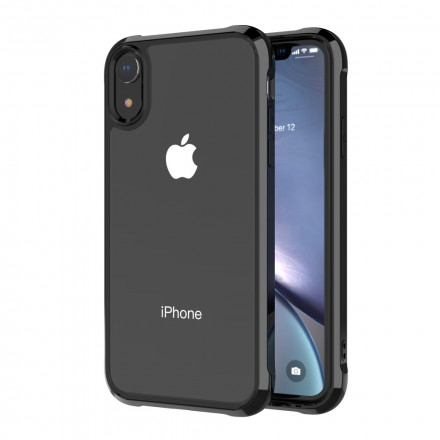 Coque iPhone XR Transparente LEEU Coussins Protecteurs Coque iPhone XR Transparente LEEU Coussins Protecteurs