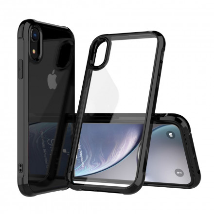 Coque iPhone XR Transparente LEEU Coussins Protecteurs Coque iPhone XR Transparente LEEU Coussins Protecteurs