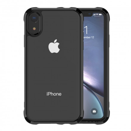 Coque iPhone XR Transparente LEEU Coussins Protecteurs Coque iPhone XR Transparente LEEU Coussins Protecteurs