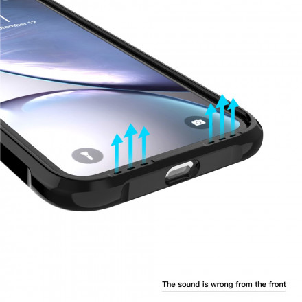 Coque iPhone XR Transparente LEEU Coussins Protecteurs Coque iPhone XR Transparente LEEU Coussins Protecteurs