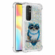 Coque Xiaomi Mi Note 10 Lite Miss Hibou Paillettes Coque Xiaomi Mi Note 10 Lite Miss Hibou Paillettes