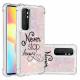 Coque Xiaomi Mi Note 10 Lite Never Stop Dreaming Paillettes Coque Xiaomi Mi Note 10 Lite Never Stop Dreaming Paillettes