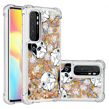 Coque Xiaomi Mi Note 10 Lite Mr Chien Paillettes Coque Xiaomi Mi Note 10 Lite Mr Chien Paillettes