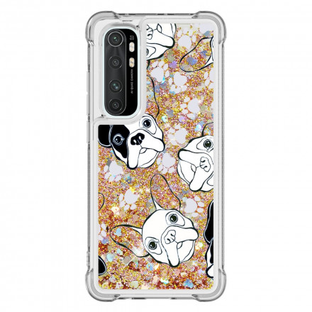 Coque Xiaomi Mi Note 10 Lite Mr Chien Paillettes Coque Xiaomi Mi Note 10 Lite Mr Chien Paillettes