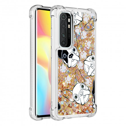 Coque Xiaomi Mi Note 10 Lite Mr Chien Paillettes Coque Xiaomi Mi Note 10 Lite Mr Chien Paillettes