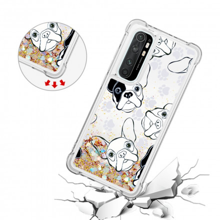 Coque Xiaomi Mi Note 10 Lite Mr Chien Paillettes Coque Xiaomi Mi Note 10 Lite Mr Chien Paillettes