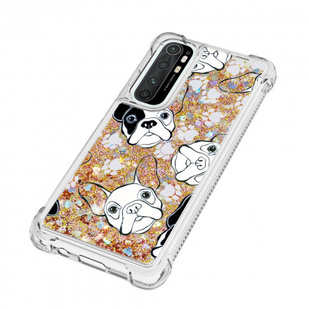 Coque Xiaomi Mi Note 10 Lite Mr Chien Paillettes Coque Xiaomi Mi Note 10 Lite Mr Chien Paillettes