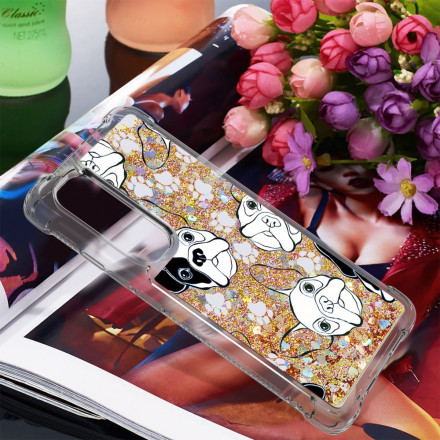 Coque Xiaomi Mi Note 10 Lite Mr Chien Paillettes Coque Xiaomi Mi Note 10 Lite Mr Chien Paillettes