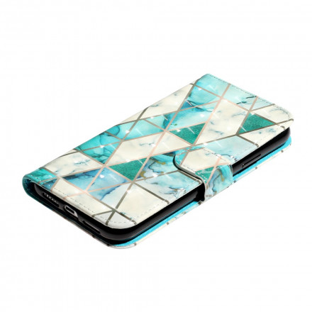 Housse iPhone XR Marbre Light Spots à Lanière Housse iPhone XR Marbre Light Spots à Lanière