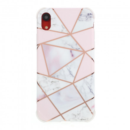 Coque iPhone XR Marbre Géométrie Design Coque iPhone XR Marbre Géométrie Design