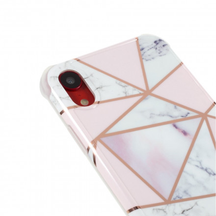 Coque iPhone XR Marbre Géométrie Design Coque iPhone XR Marbre Géométrie Design